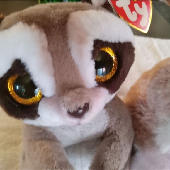 TY BEANIE BELLIES. Bumper & Petey. NWT. Adorable urban wildlife. - Picture 2 of 6